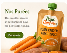 Nos purées Papi Compote
